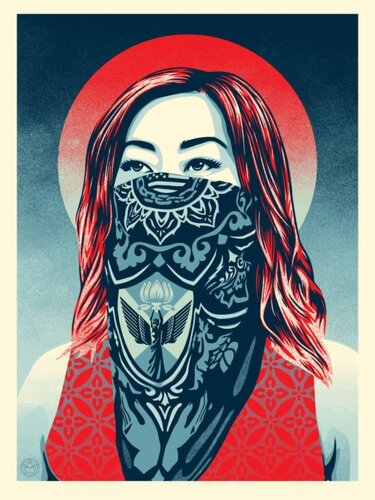 Just Angels Rising von Shepard Fairey, Druck kaufen auf Singulart