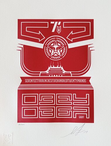 Chinese Banner von Shepard Fairey, Druck kaufen auf Singulart