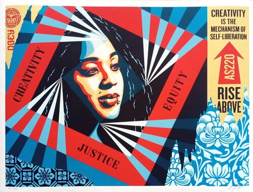 Creativity, Equity, Justice Shepard Fairey