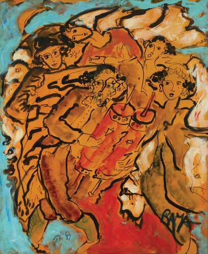 Sans titre di Raya Sorkine, Pittura in vendita su Singulart