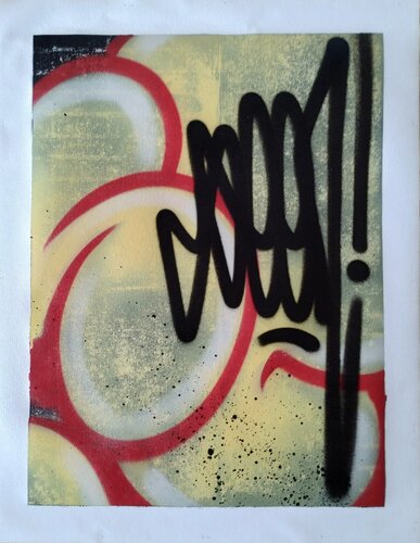 Bubble Yellow by SEEN, Painting for Sale on Singulart