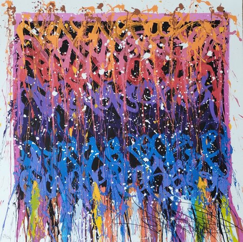 The Colorful Life van JonOne, Afdruk te koop op Singulart