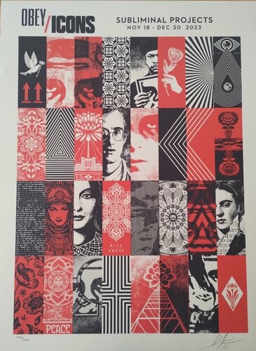 Obey / Icon van Shepard Fairey, Afdruk te koop op Singulart