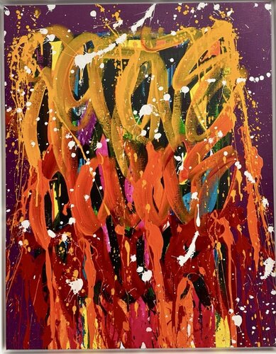 Boosters van JonOne, Schilderij te koop op Singulart