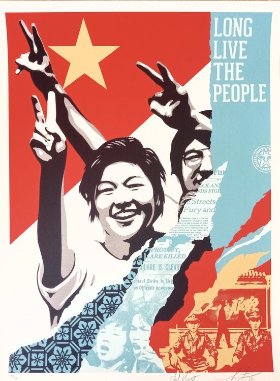 Long Live The People Shepard Fairey