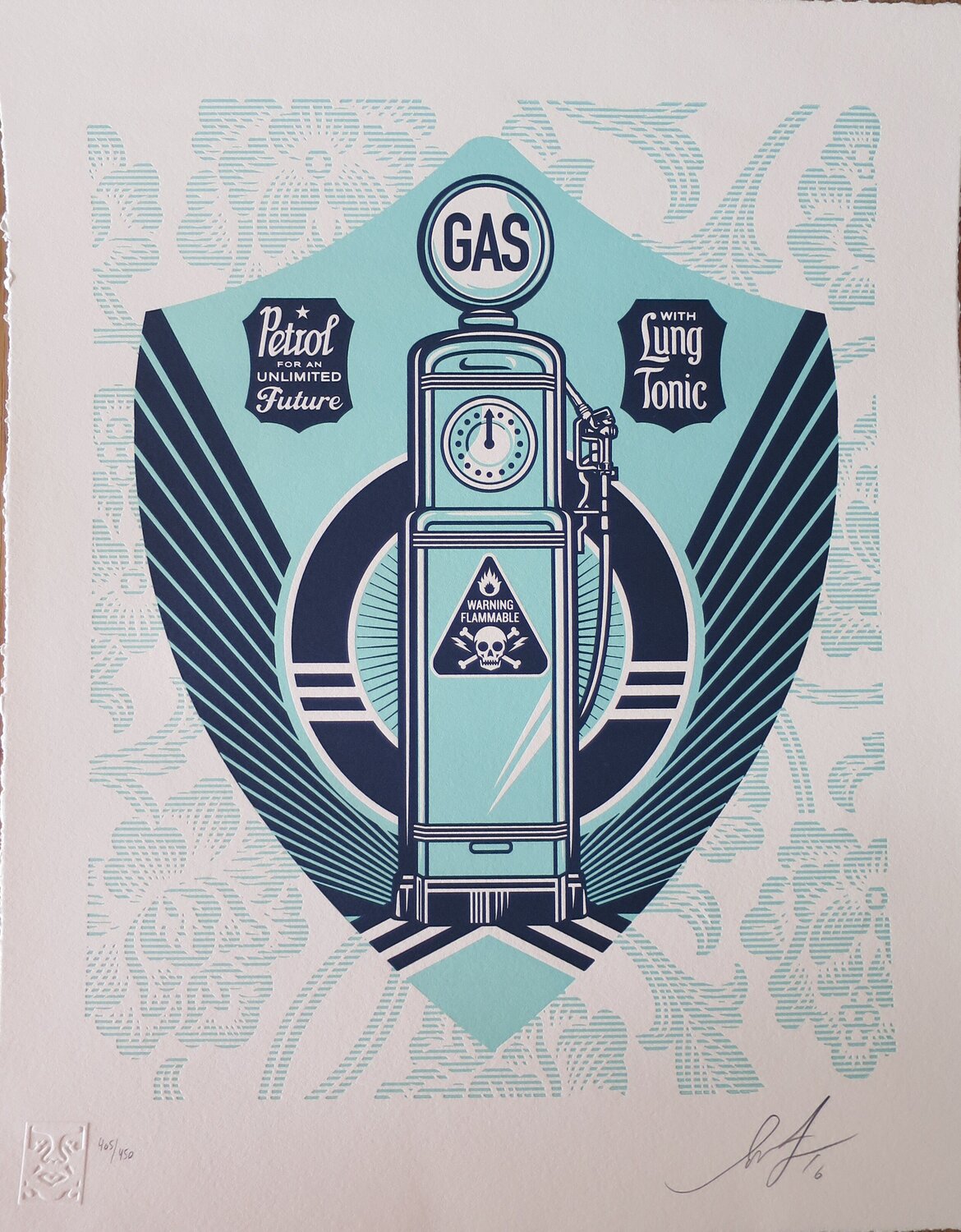 Gas Pump, Earth Crisis Shepard Fairey