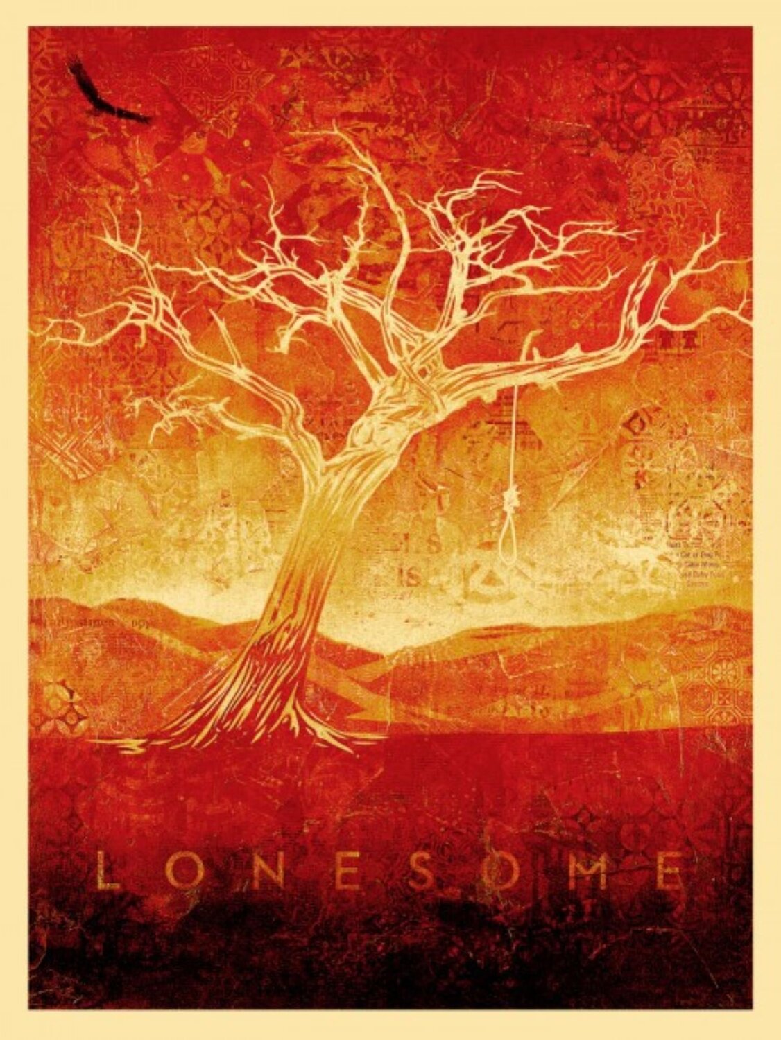 Tom Dula White Shepard Fairey