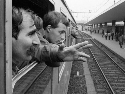 Stazione Termini Roma (Dal libro: "Bersagliere a vent'anni, bersagliere tutta la vita!") Giuseppe Persia