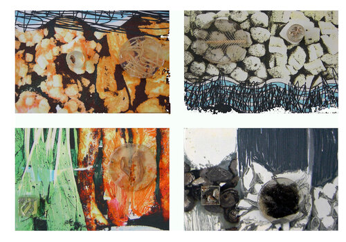 Fish Wing, Chicken Bone, Juicy Mussel, de Rita Portugal Lima, Otros medios a la venta en Singulart