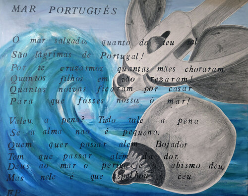 Portuguese Sea von Rita Portugal Lima, Malerei kaufen auf Singulart