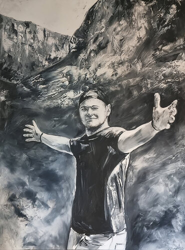 Baptiste von Zoé Audou, Malerei kaufen auf Singulart