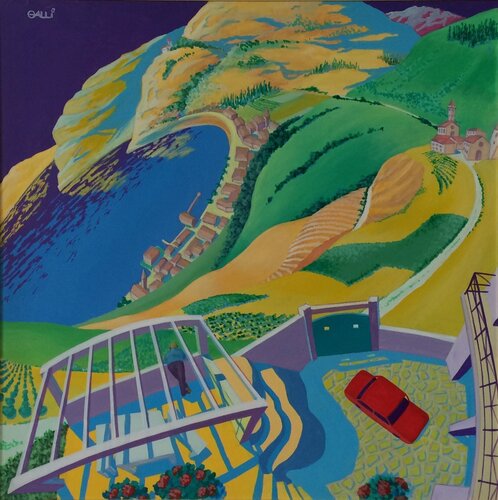 RIFLESSIONE di STEFANO GALLI, Pittura in vendita su Singulart