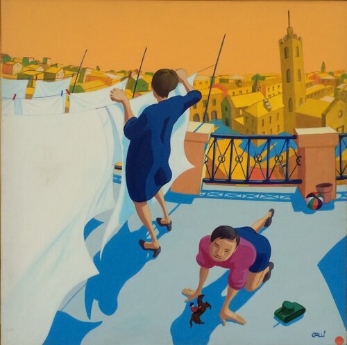 MERIGGIO by STEFANO GALLI, Painting for Sale on Singulart