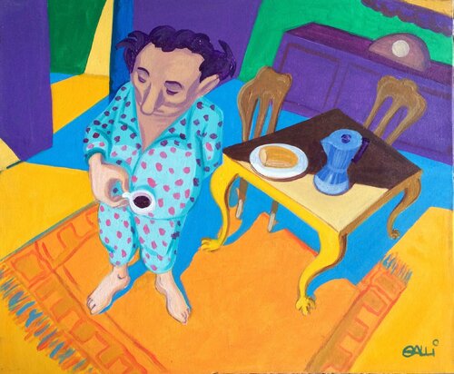 CAFFE' van STEFANO GALLI, Schilderij te koop op Singulart