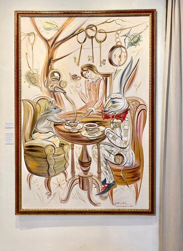 Kirill Postovit, Magical Tea Party by Kirill Postovit, Painting for Sale on Singulart