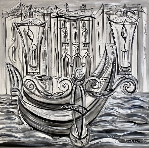 Fondamenta Degli Incurabili by Kirill Postovit, Painting for Sale on Singulart