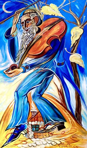 The Symphony of Shtetl by Kirill Postovit, Painting for Sale on Singulart