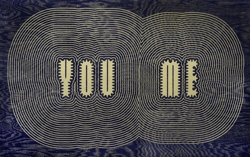 You Me by Paula Scher, 인쇄 for Sale on Singulart