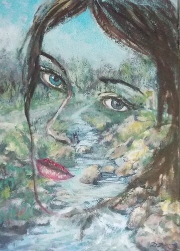 Madre Natura 21 by Daniele Bianco, Painting for Sale on Singulart
