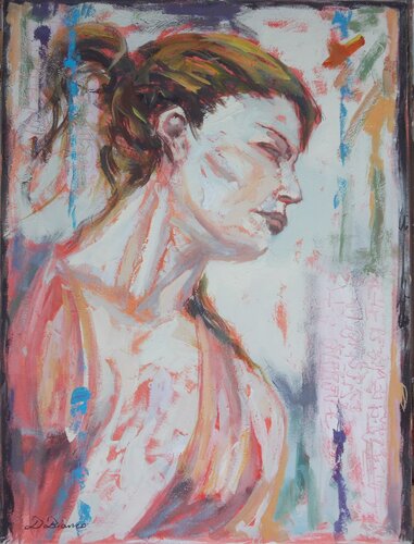 Profili 12 van Daniele Bianco, Schilderij te koop op Singulart