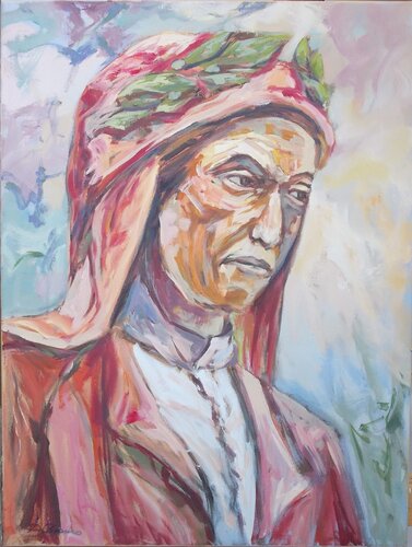 Dante Alighieri by Daniele Bianco, Painting for Sale on Singulart