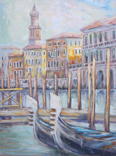 Canal Grande von Daniele Bianco, Malerei kaufen auf Singulart