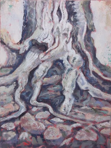 Nei miei boschi 3 van Daniele Bianco, Schilderij te koop op Singulart