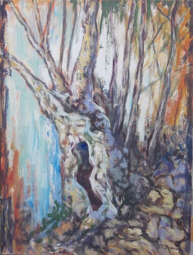 Nei miei boschi 23 van Daniele Bianco, Schilderij te koop op Singulart