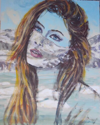 Il ghiacciaio si scioglie 2 von Daniele Bianco, Malerei kaufen auf Singulart