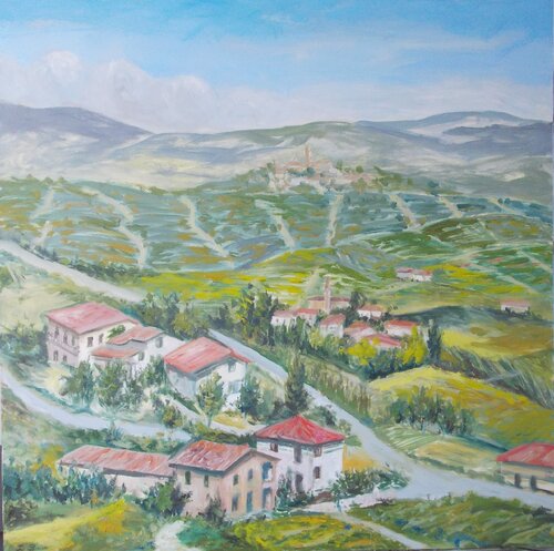 Estate sulle colline von Daniele Bianco, Malerei kaufen auf Singulart
