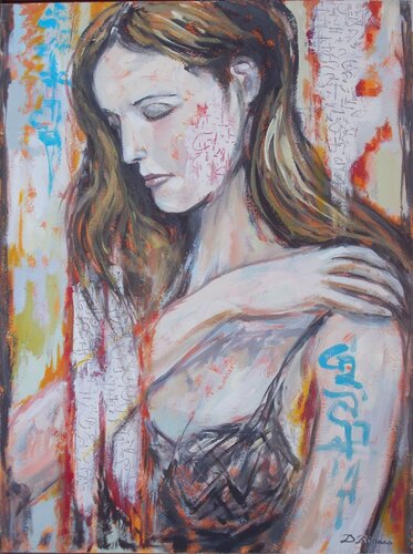 Profili 19 van Daniele Bianco, Schilderij te koop op Singulart