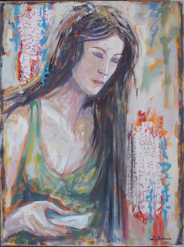 Profili 17 van Daniele Bianco, Schilderij te koop op Singulart