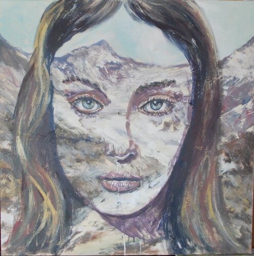 Il ghiacciaio si scioglie 3 van Daniele Bianco, Schilderij te koop op Singulart