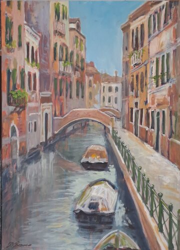Venezia silente van Daniele Bianco, Schilderij te koop op Singulart