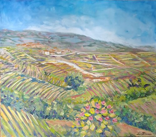 Estate nelle colline von Daniele Bianco, Malerei kaufen auf Singulart