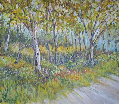 Primavera sul sentiero de Daniele Bianco, Pintura a la venta en Singulart