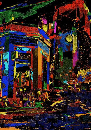Portal do velho Semente - (de la serie Full Colors of Rio) van Fernando Grilli, Werk op papier te koop op Singulart