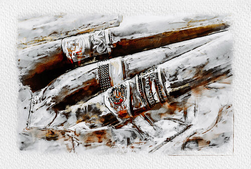 Habanos van Fernando Grilli, Werk op papier te koop op Singulart