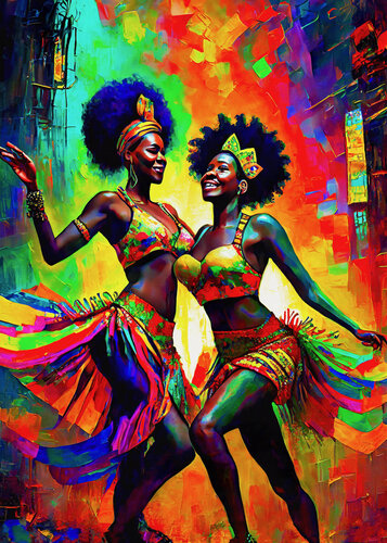 Samba 5 van Fernando Grilli, Werk op papier te koop op Singulart