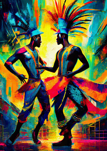 Samba 9 van Fernando Grilli, Werk op papier te koop op Singulart