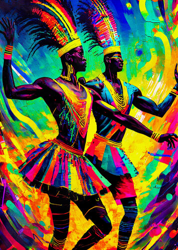 Samba 10 van Fernando Grilli, Werk op papier te koop op Singulart