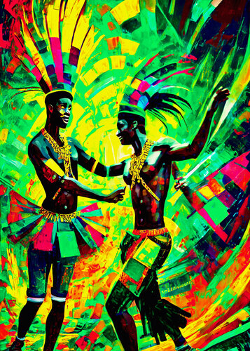 Samba 11 van Fernando Grilli, Werk op papier te koop op Singulart