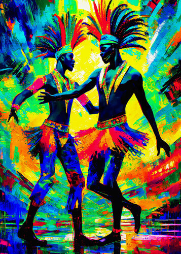 Samba 15 van Fernando Grilli, Werk op papier te koop op Singulart