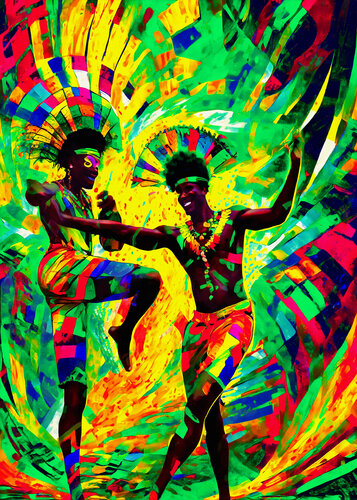 Samba 16 van Fernando Grilli, Werk op papier te koop op Singulart