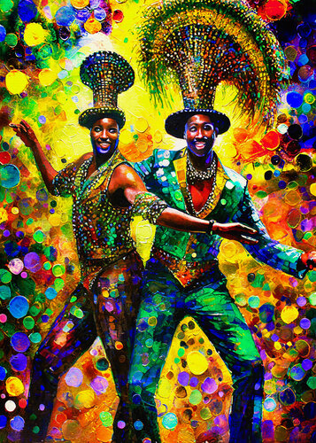 Samba 18 van Fernando Grilli, Werk op papier te koop op Singulart