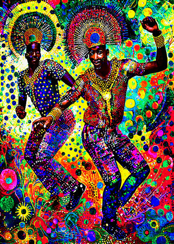 Samba 19 van Fernando Grilli, Werk op papier te koop op Singulart
