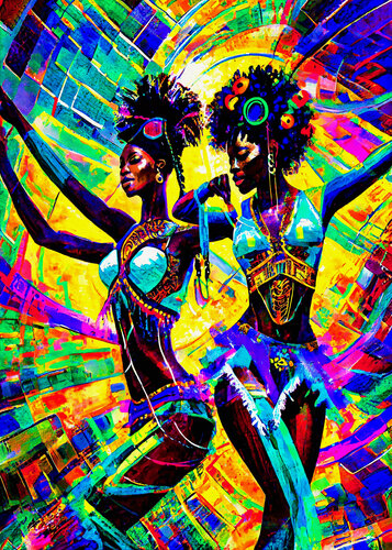 Samba 25 van Fernando Grilli, Werk op papier te koop op Singulart