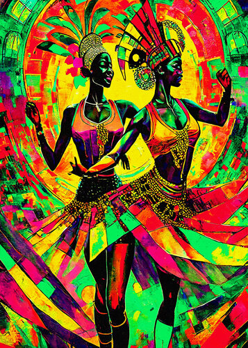 Samba 30 van Fernando Grilli, Werk op papier te koop op Singulart