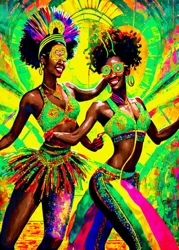 Samba 32 van Fernando Grilli, Werk op papier te koop op Singulart