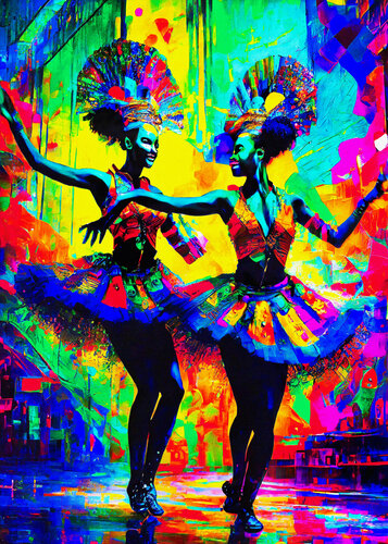 Samba 33 van Fernando Grilli, Werk op papier te koop op Singulart